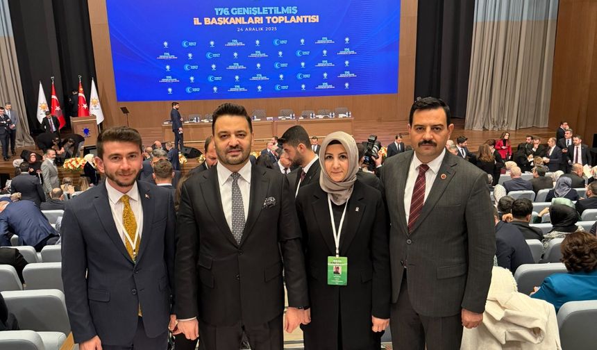AK Parti heyeti İl Başkanları Toplantısı’na katıldı