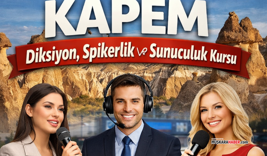 KAPEM diksiyon kursu için başvurular açıldı