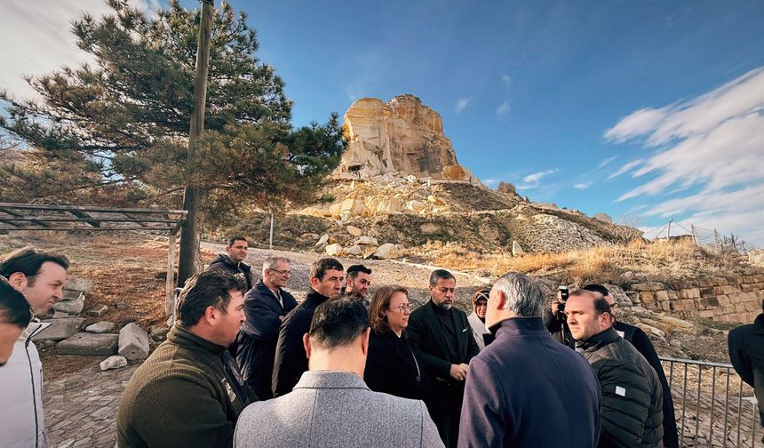 Milletvekili Özgün, Ürgüp Kadı Kalesi için devrede