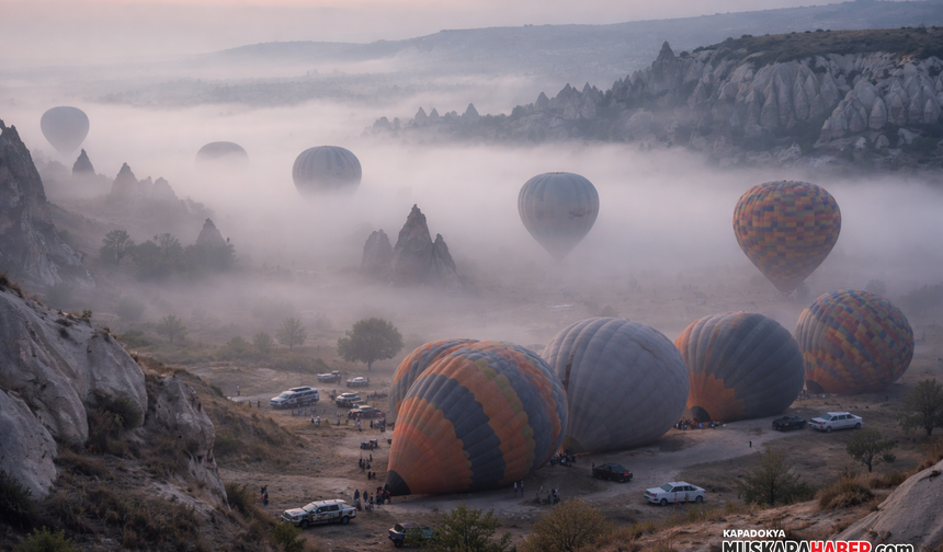 Kapadokya’da balon sessizliği: Uçuşlara izin çıkmadı