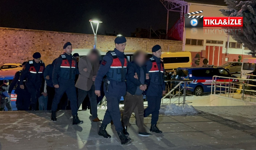 Tefecilik operasyonundaki 68 şüpheliden 34'ü adliyede