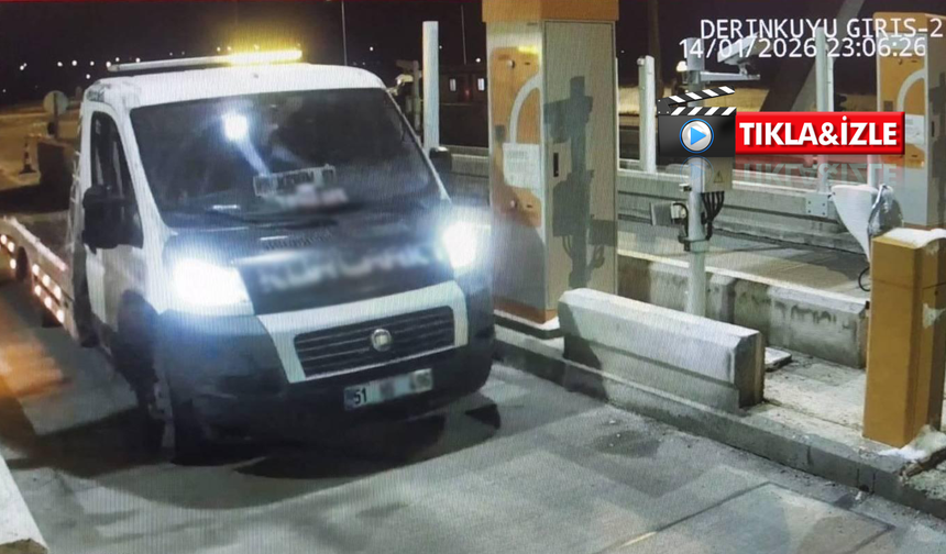 Ters yönde otoyola girdi! Jandarmadan anında müdahale