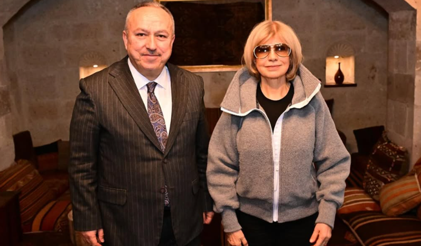 Eski Başbakan Tansu Çiller Nevşehir'de