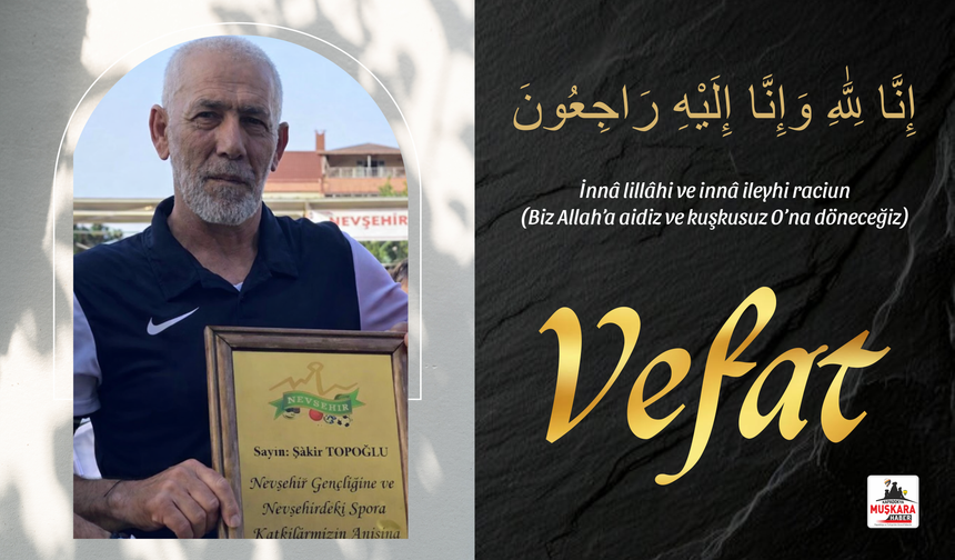 Topoğlu ailesinin acı günü: Şakir Topoğlu vefat etti