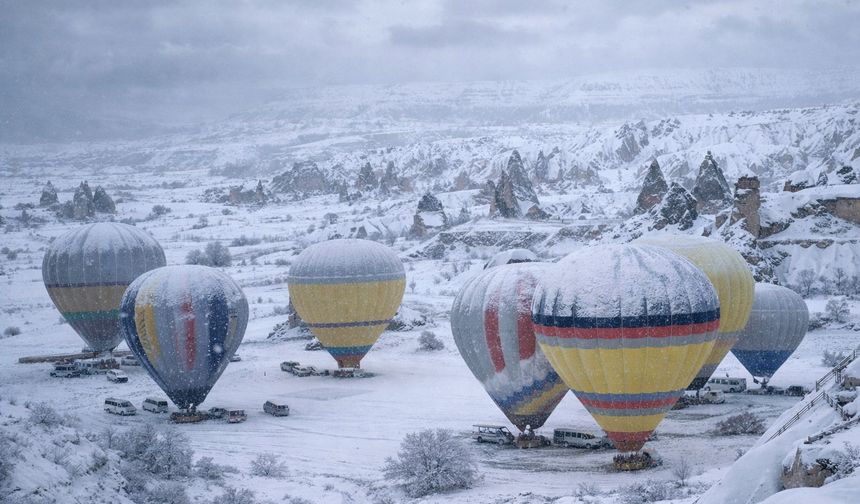 Kapadokya semalarında sessizlik: Balonlar yine uçamadı
