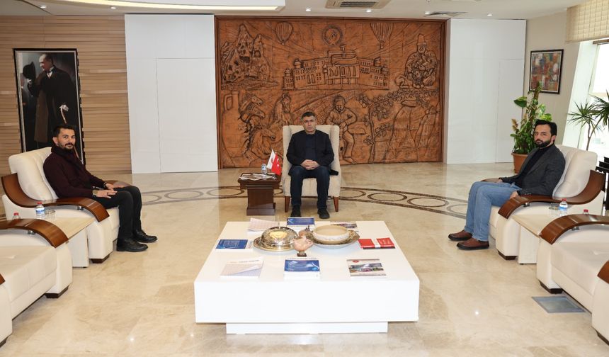 Nevşehir Eğitime Destek Platformu’ndan NEVÜ’ye ziyaret