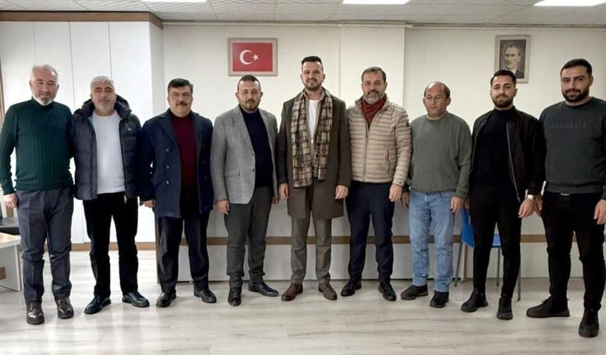 NESBİR heyetinden oda başkanlarına tebrik ziyareti