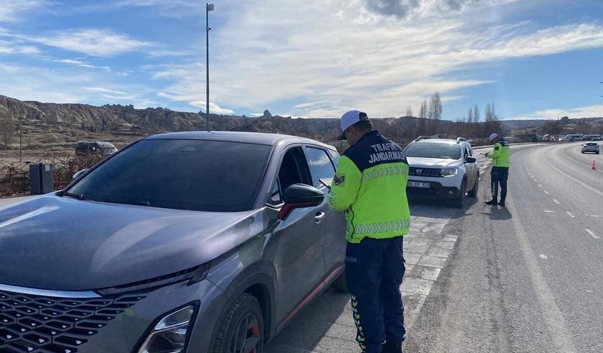 Nevşehir’de büyük denetim: 15 kişiye ceza kesildi
