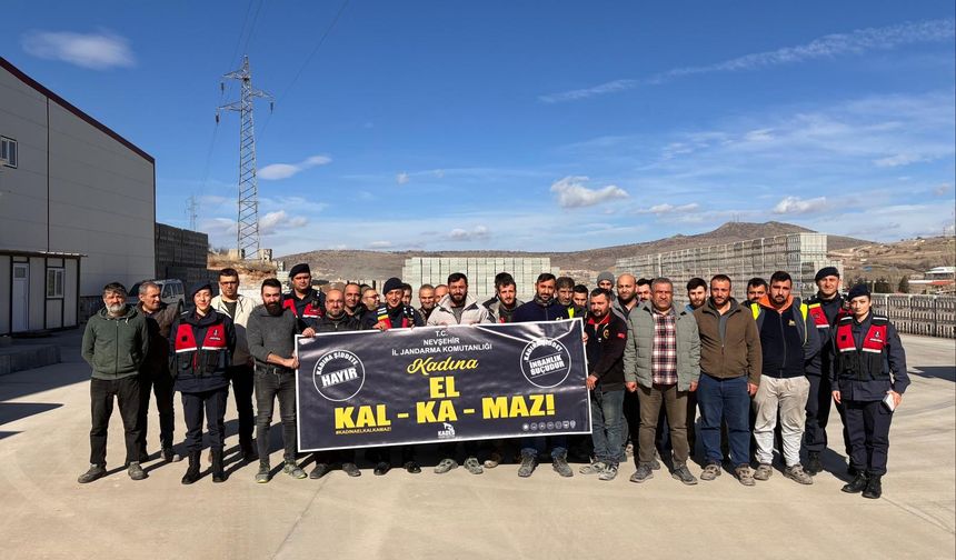 Jandarmadan bims fabrikalarında dikkat çeken uyarı