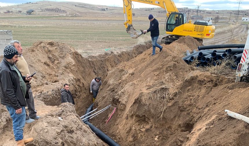 Nevşehir’de köylerin altyapısı yenileniyor: İl Özel İdaresinden yoğun mesai