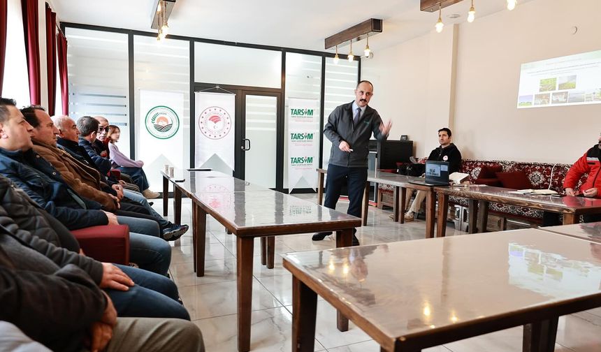 Nevşehir’de üreticilere TARSİM anlatıldı