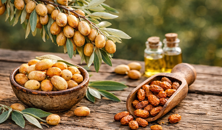 Nevşehir ve çevresinde doğal olarak yetişen iğde, hem geleneksel tüketimi hem de besin değeriyle dikkat çeken bir meyve