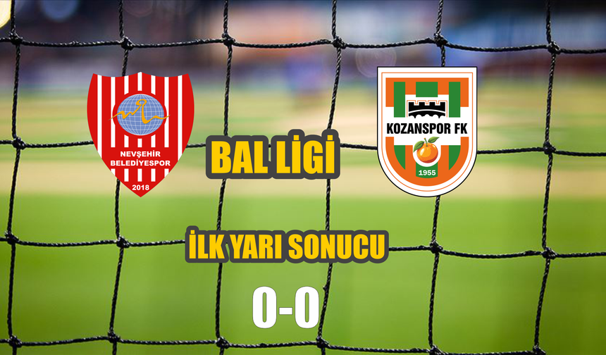Nevşehir Belediyespor, Kozanspor deplasmanında gol arıyor