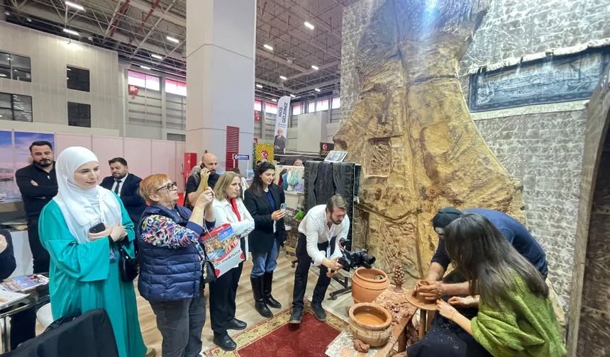 Fuarın gözdesi: Kapadokya çömleği