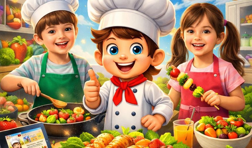 Mzn Teknoloji’den yeni proje: Çocuklar artık kendi yemeklerini yapıyor