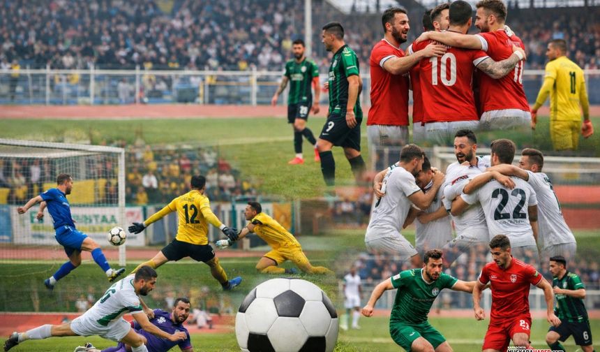 TFF 3. Lig’de 20’nci hafta sonuçları