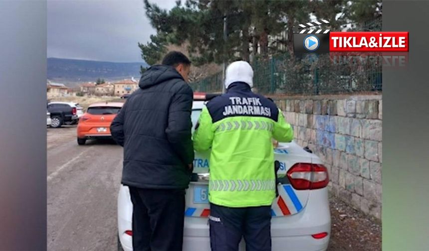 Ürgüp’te ilginç olay: Tehlikeli sürücü yakalandı