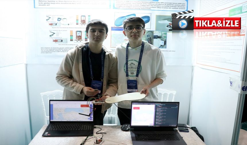 Nevşehirli öğrencilerden hayat kurtaran icat: Alzheimer hastalarına akıllı ayakkabı