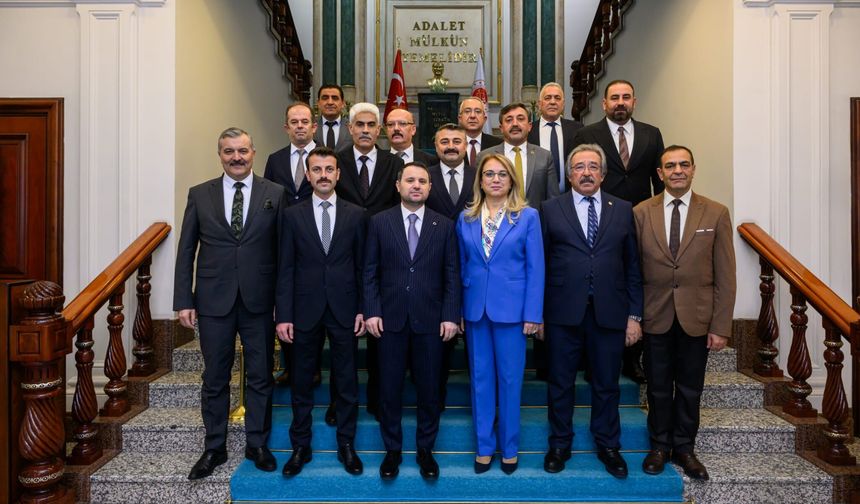 Nevşehir MHP heyeti Adalet Bakanı Akın Gürlek ile görüştü