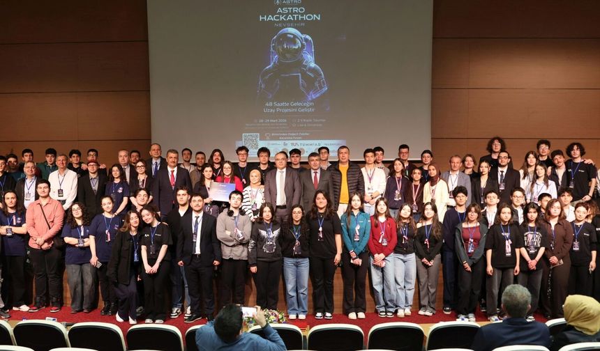 Nevşehir’de uzay vizyonu sahne aldı: 88 genç Hackathon’da yarıştı