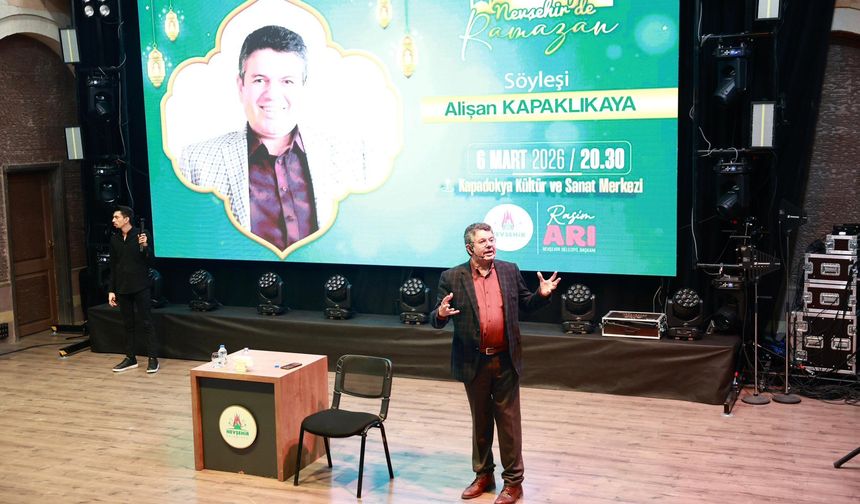 Nevşehir’de Alişan Kapaklıkaya’ya yoğun ilgi