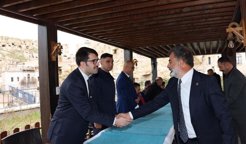 Ürgüp’te bayramlaşma töreni yoğun katılımla gerçekleşti