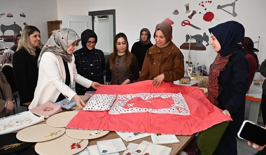 Nevşehir’de üreten kadınlara destek: Fatma Fidan ADEM’de