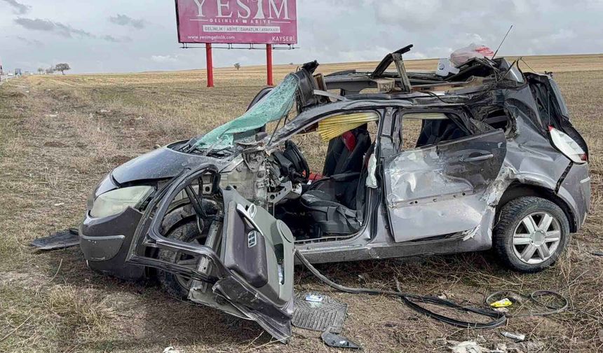 Nevşehir yolunda korkunç kaza: 16 yaşındaki genç vefat etti