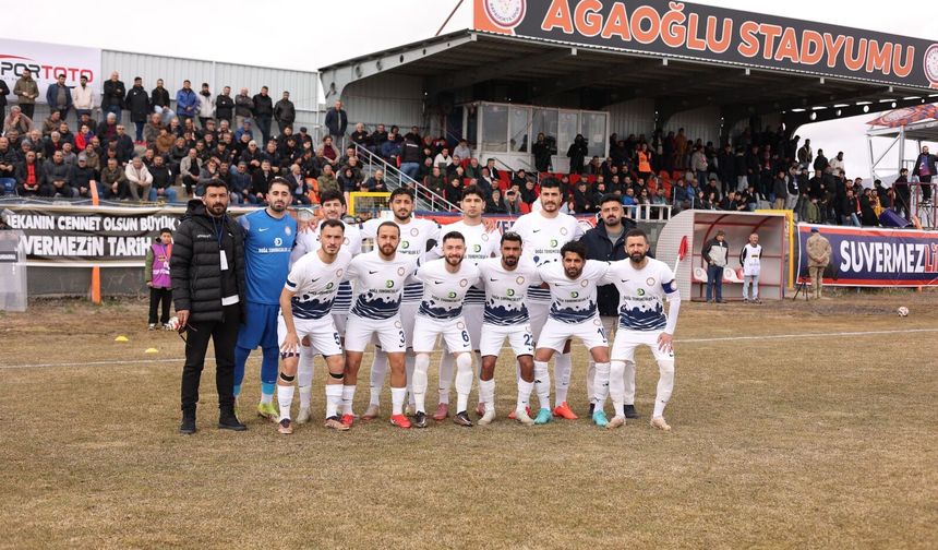 Suvermez Kapadokyaspor 3 puanı kaçırdı!