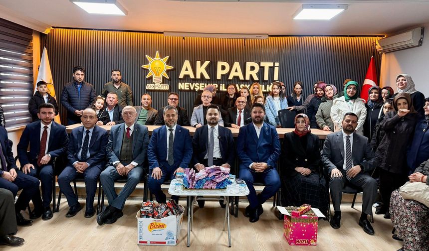 AK Parti Nevşehir Teşkilatı bayramlaşma programında buluştu
