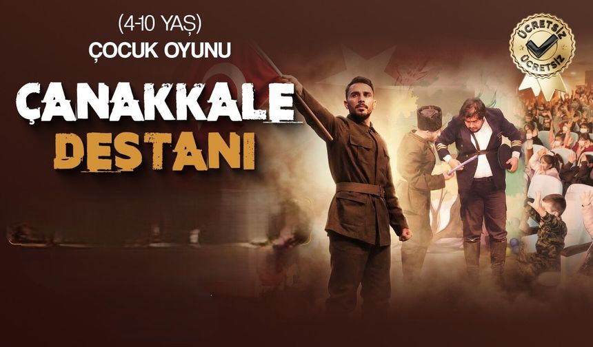Nevşehir’de çocuklara özel Çanakkale Destanı tiyatrosu