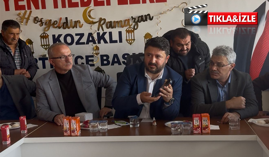 Kozaklı’da bayramlaşma programına Bakan Gürlek damga vurdu