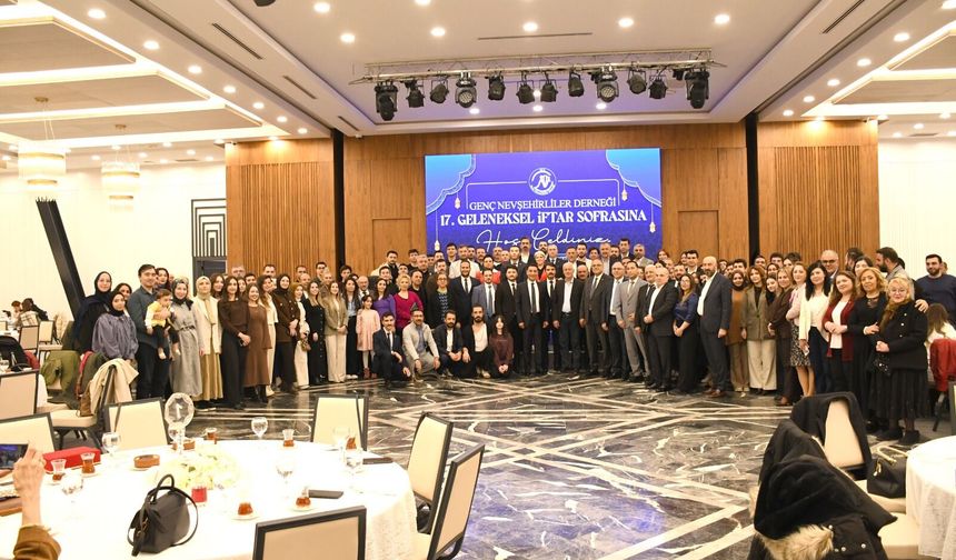 Ramazan’da Nevşehir ruhu: İftar programında bir araya geldiler