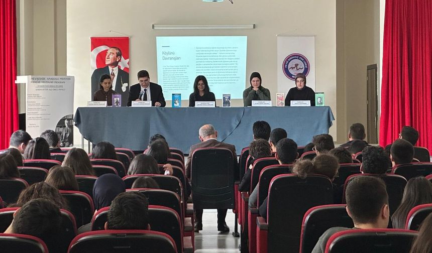 Nevşehir’de Sabahattin Ali Paneli: Öğrenciler eserlerini tahlil etti