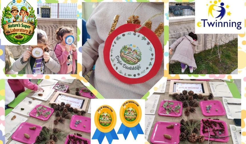 Nevşehir’de minik öğrenciler doğayı laboratuvara dönüştürdü