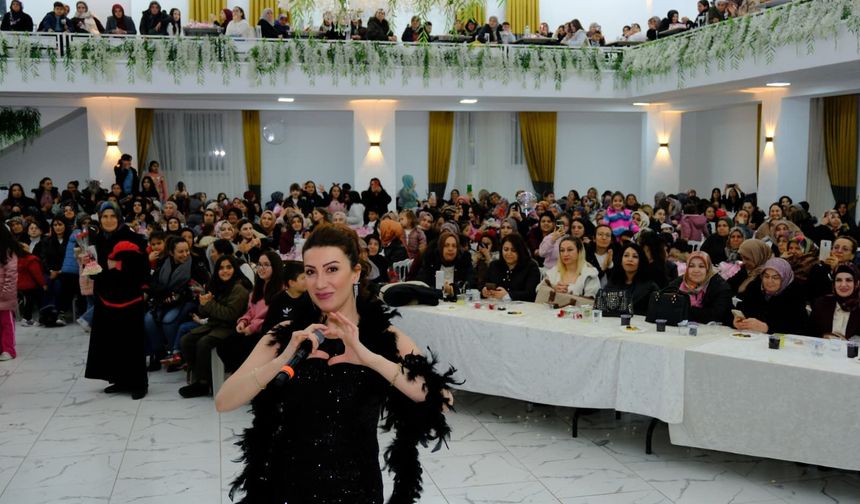 Gülşehir’de kadınlar için unutulmaz 8 Mart gecesi