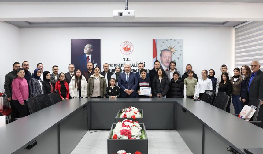 Nevşehir’de 12 Mart coşkusu: Ödüller sahiplerini buldu