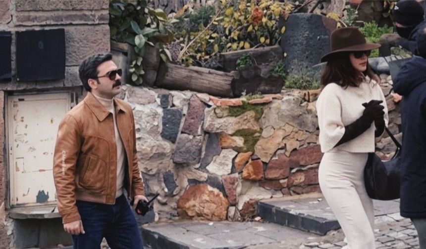 Sinem Ünsal ve Ozan Akbaba Kapadokya’da! Duru ve Selim’in balayı sahnesi çekiliyor