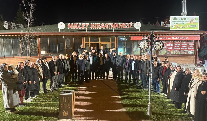Milletvekili Çalışkan vatandaşlarla buluştu: Yoğun katılım dikkat çekti