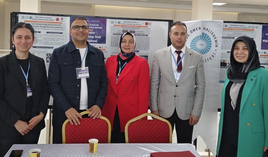 NEVÜ'den Sosyal İnovasyon Zirvesi’nde önemli sunum