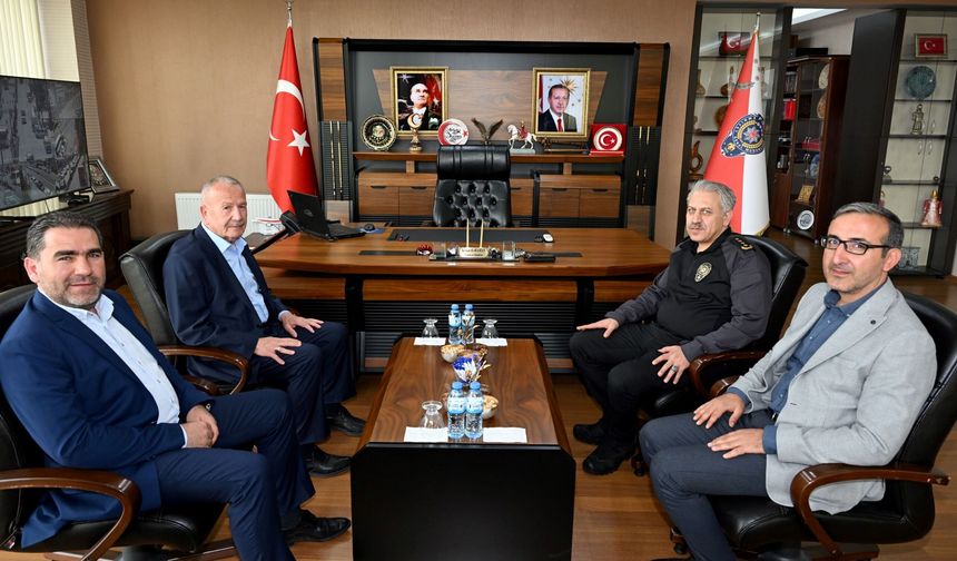 Nevşehir’de kurumlar arası dayanışma: NTB’den emniyete ziyaret
