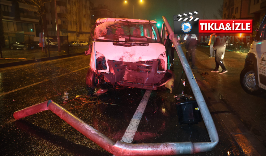 Nevşehir’de yağış kazaya neden oldu! 1 yaralı