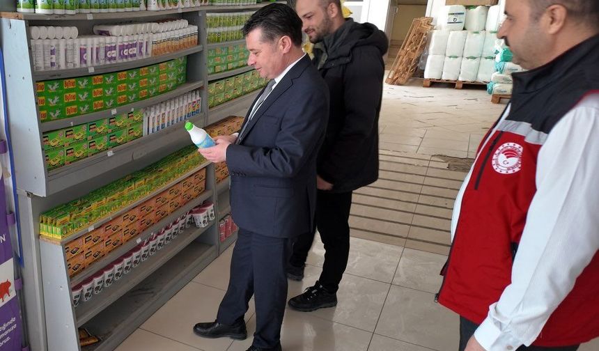 Nevşehir’de bitki koruma ürünlerine sıkı denetim