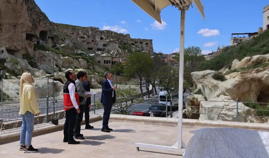 Kapadokya’da sessiz tehlike! Temenni Tepesi'nde inceleme