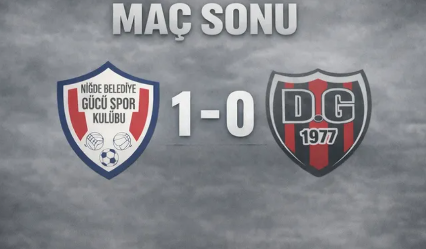 Derinkuyugücü deplasmanda 1-0 mağlup oldu