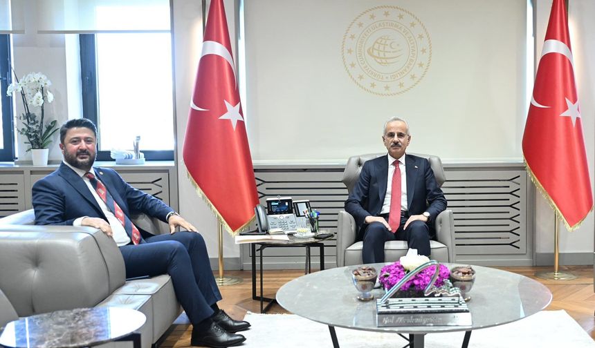 Milletvekili Çalışkan’dan Bakan Uraloğlu’na ziyaret