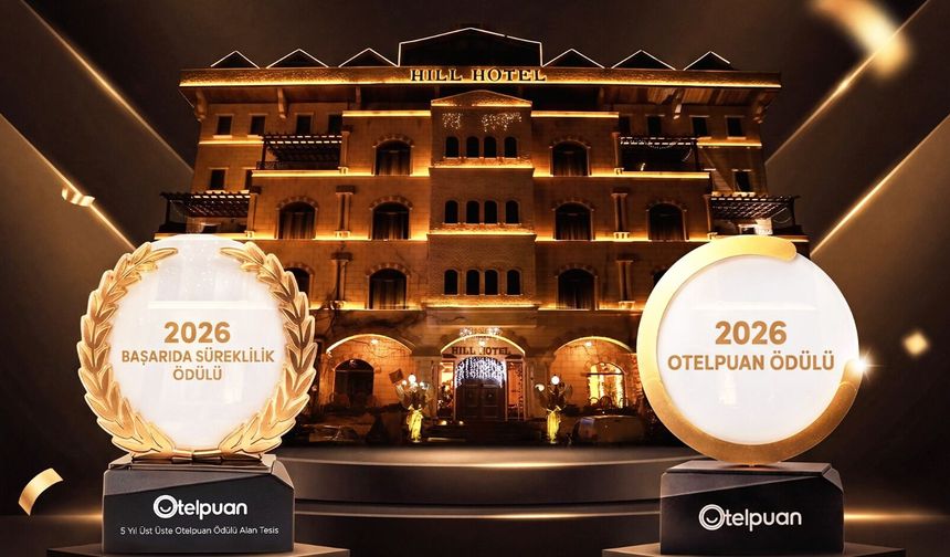 7 yıl zirvede! Kapadokya Hill Hotel & Spa’dan çifte ödül