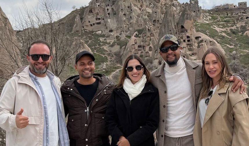 Ünlü futbolcu Felipe Melo Kapadokya’da