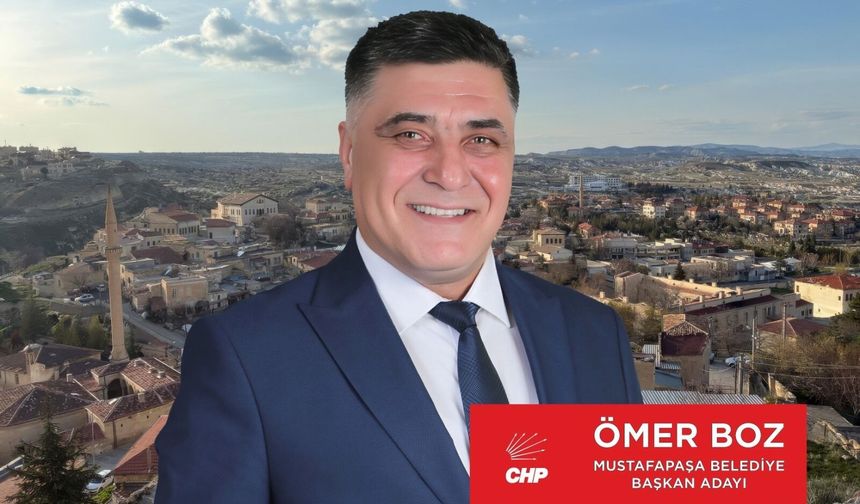Mustafapaşa’da seçim hareketliliği: Ömer Boz projelerini açıkladı