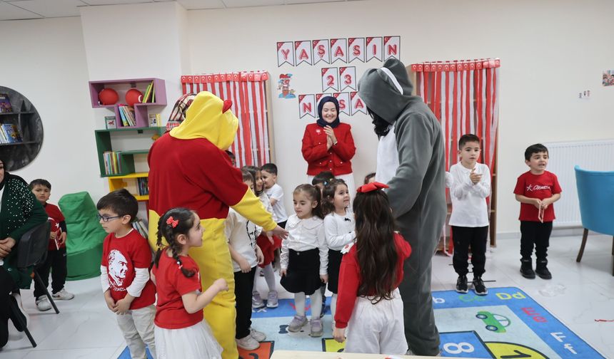 Nevşehir’de 23 Nisan coşkusu: Anne ve çocuklar bayramı birlikte kutladı